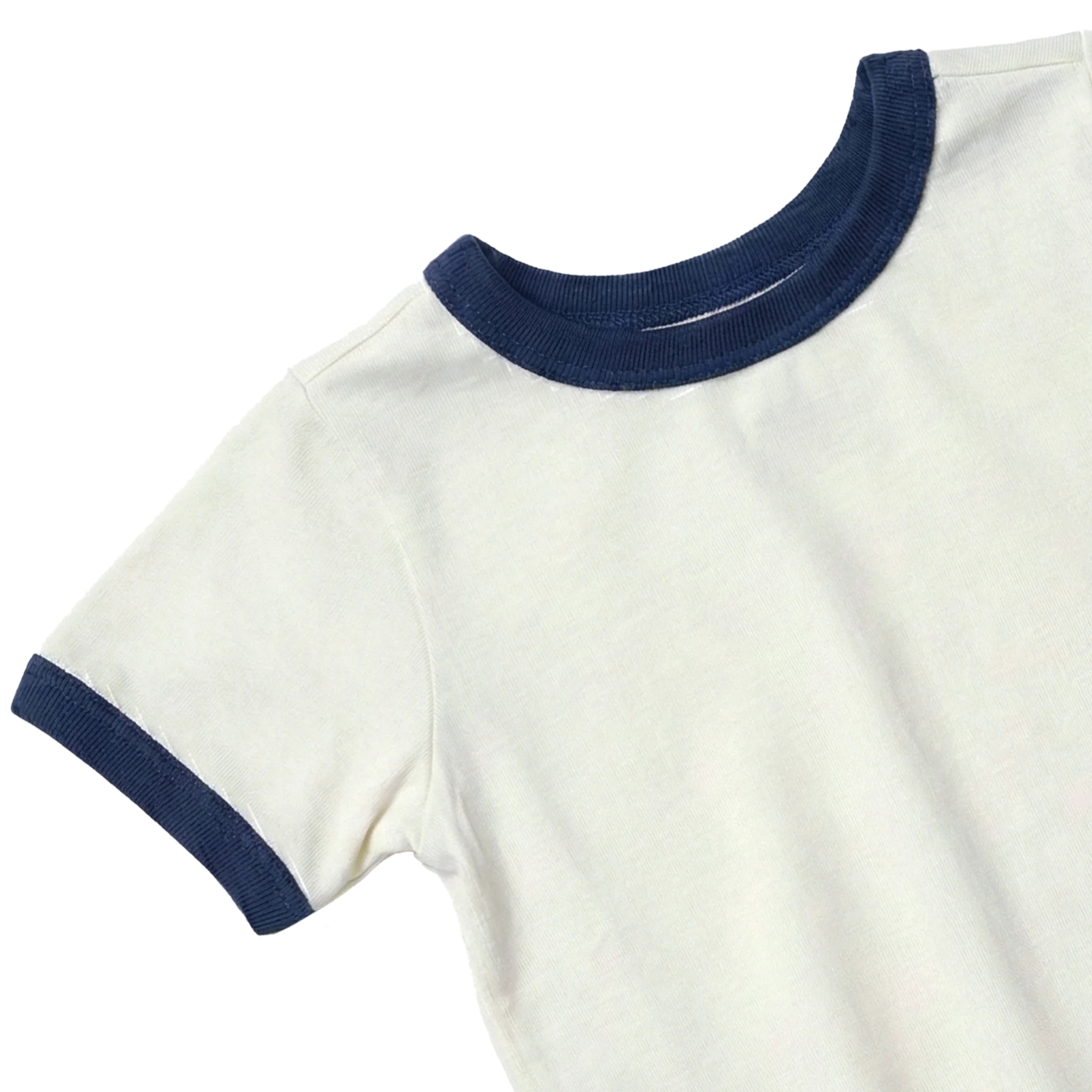 Adventure Ringer T-Shirt - Cream - Image 3