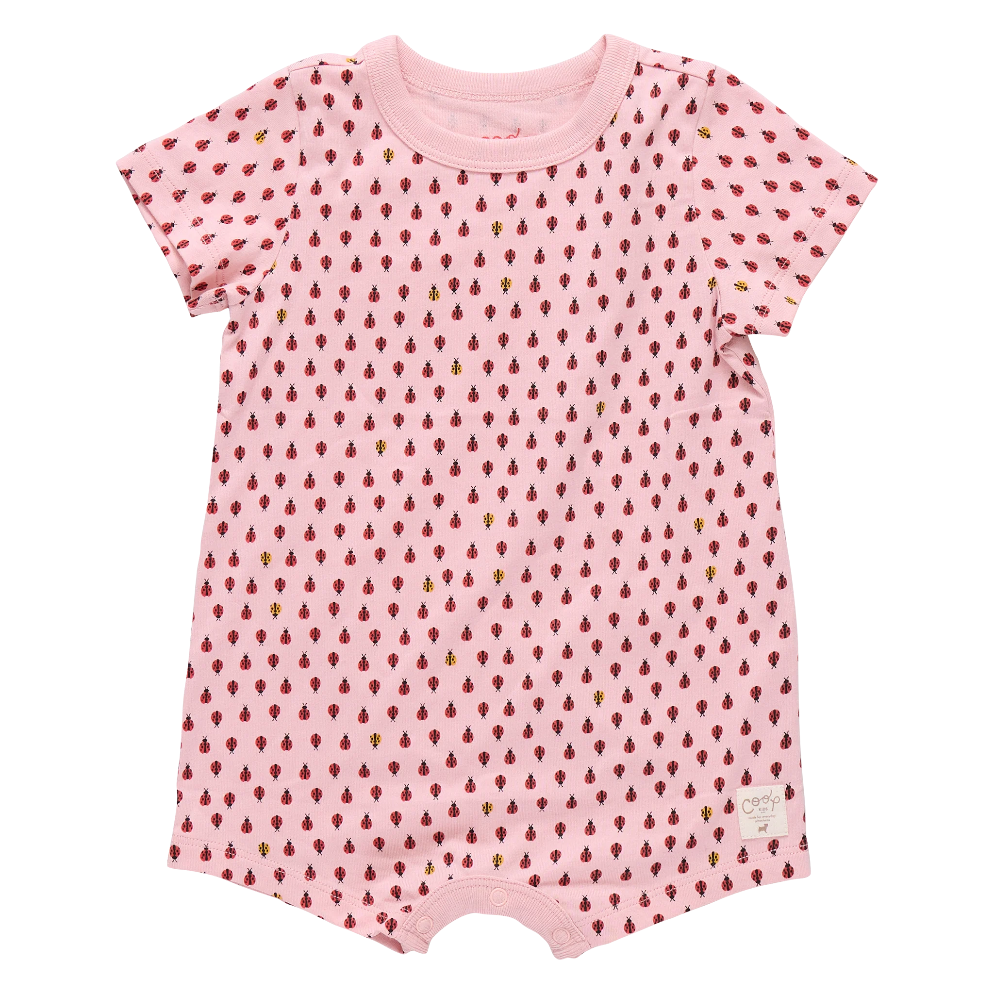 Baby Adventure Romper - Mini Ladybugs