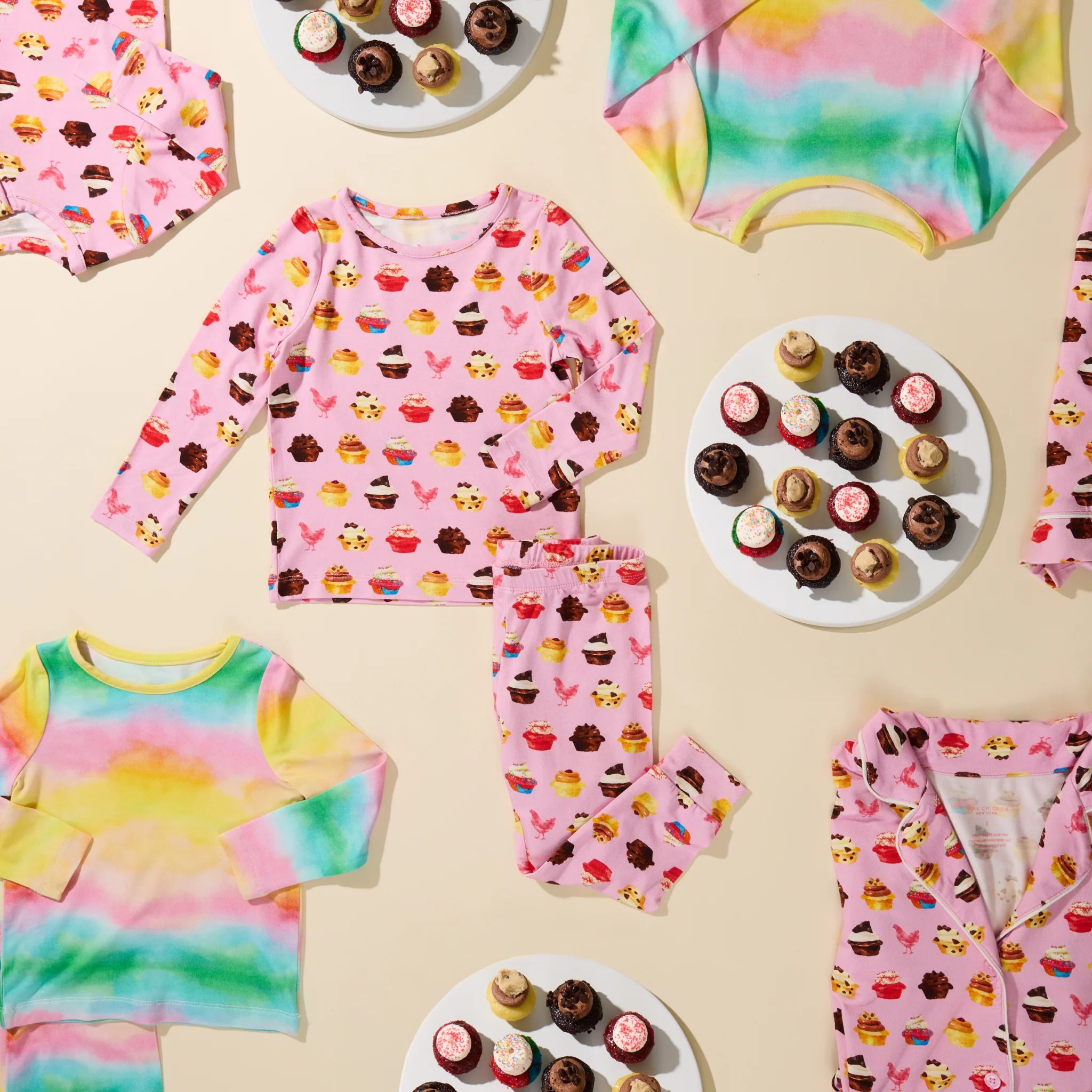 Baby Bamboo Romper - Pink Cupcakes - Image 6