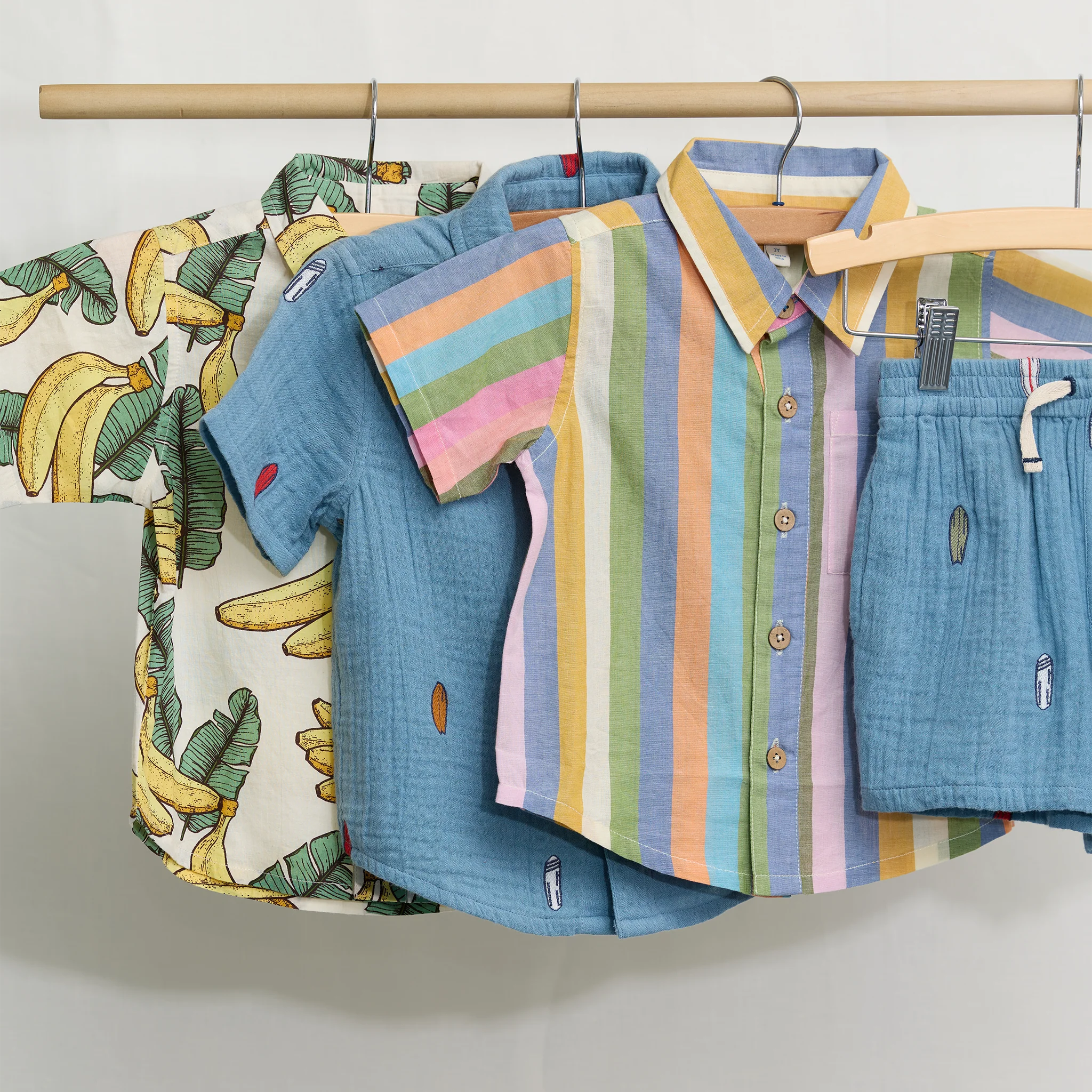 Baby Boys Jack Shirt - Surfboard Embroidery - Image 2