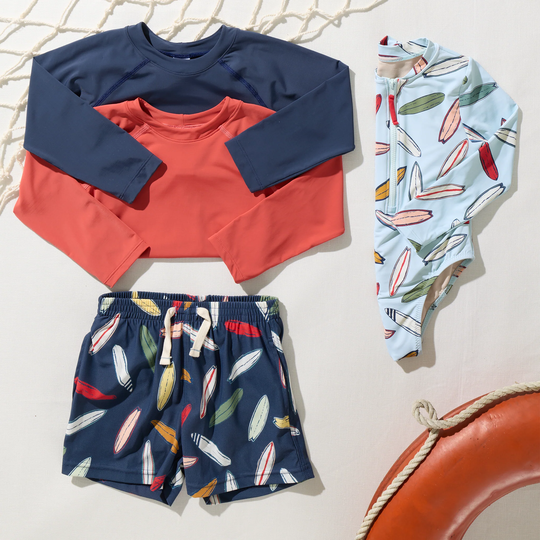 Baby Boys Rash Guard - Red - Image 3