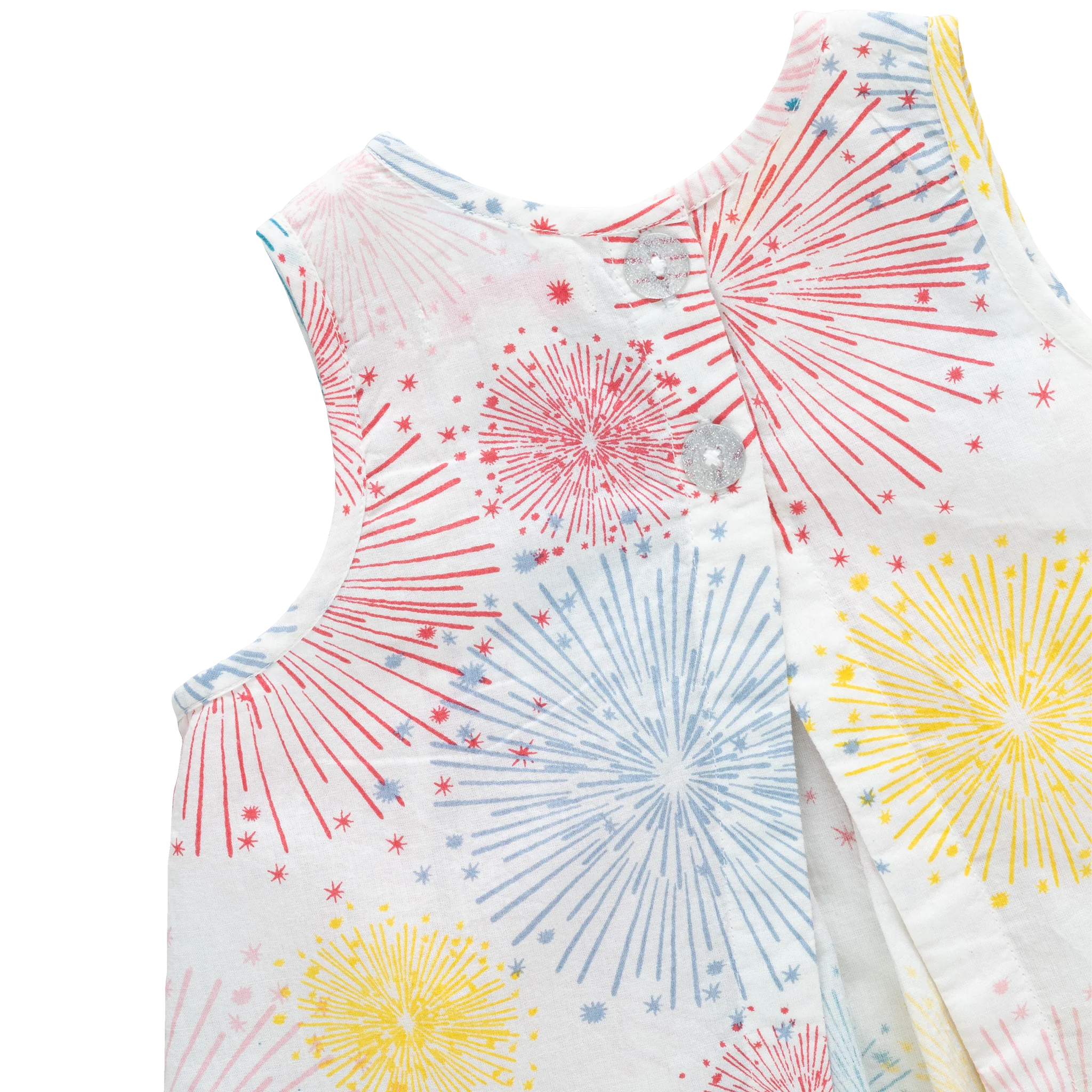 Baby Girls Jaipur 2-PC Set - Fireworks - Image 3