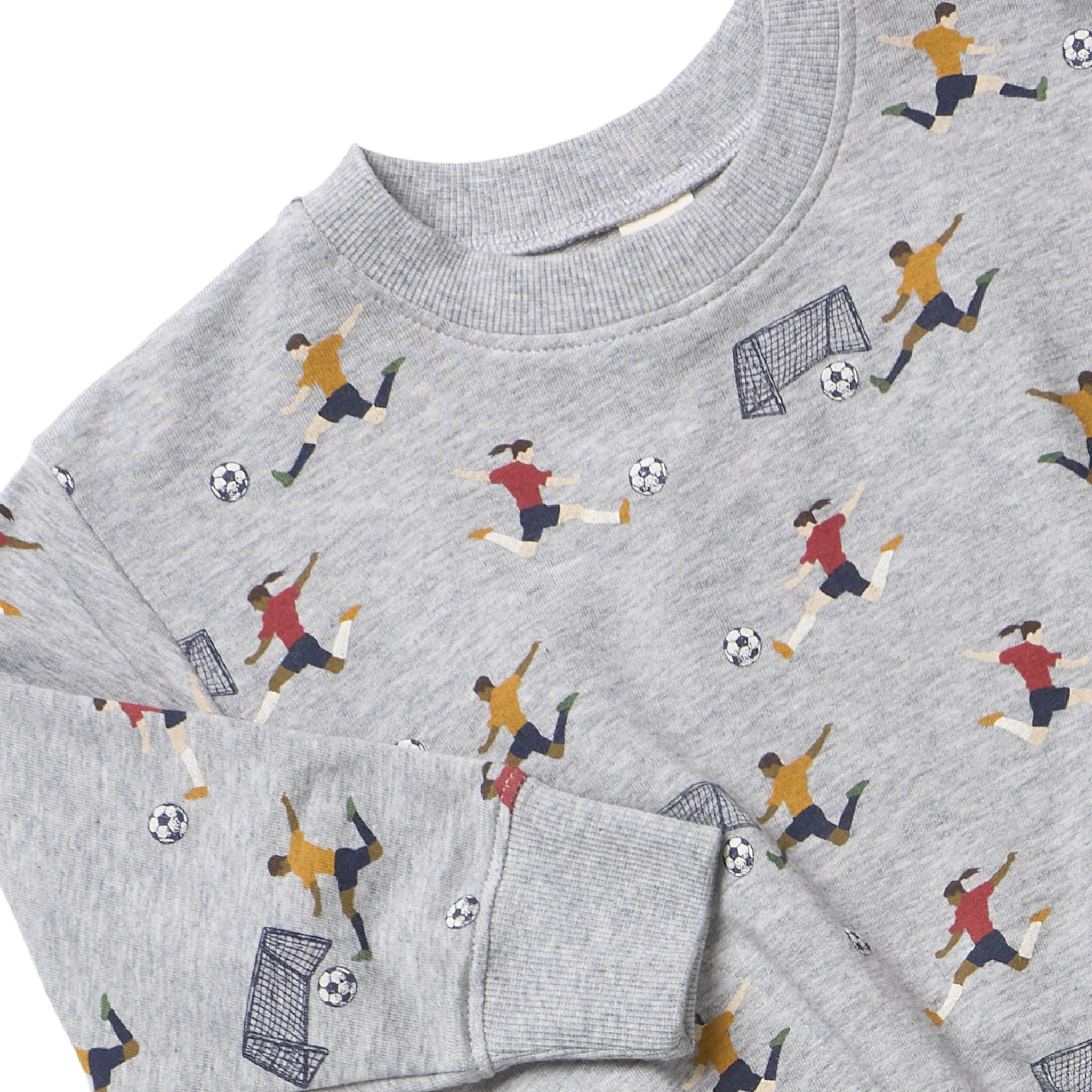 Baby Jax Jogger Set - Mini Soccer Players - Image 3