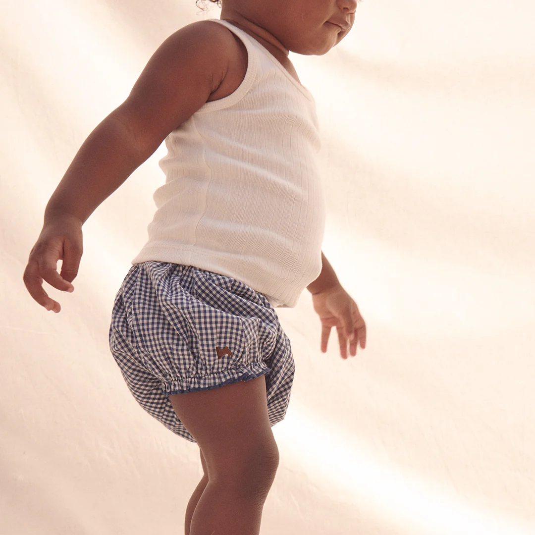 Baby Joy Rib Tank - Dress Blues - Image 3