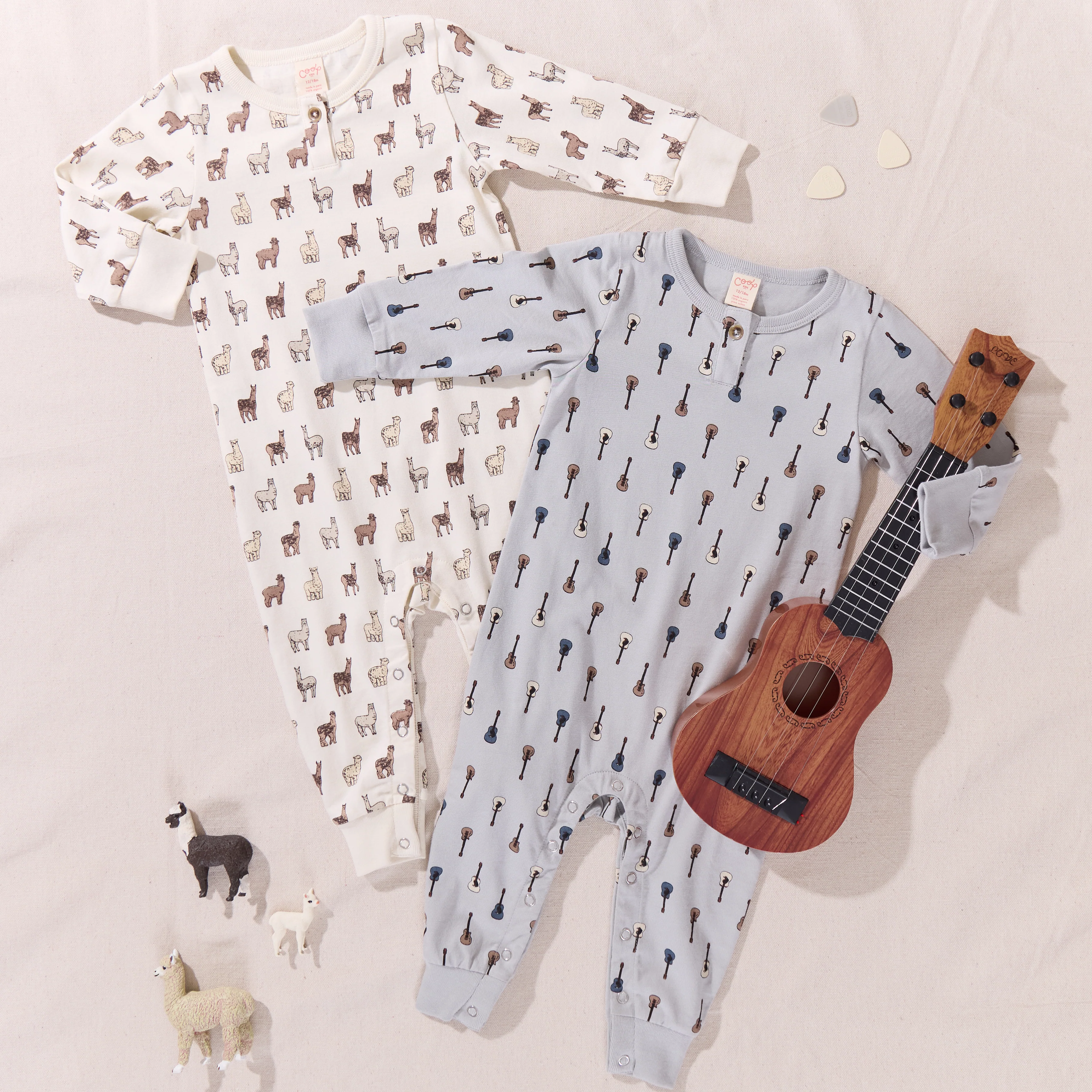 Baby Park Romper - Tiny Vintage Guitars - Image 4