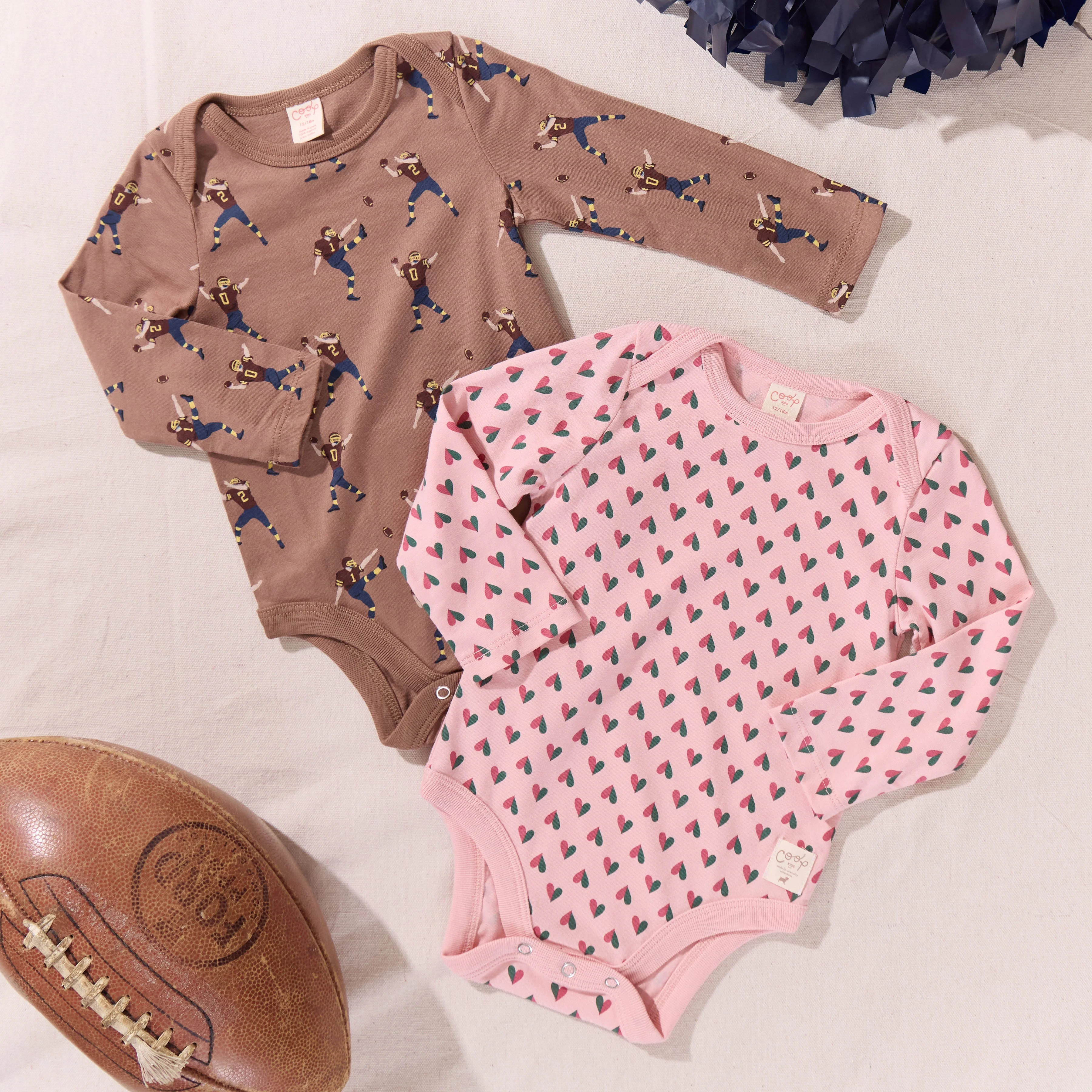 Baby Wonder Bodysuit - Pink Mini Half Hearts - Image 3