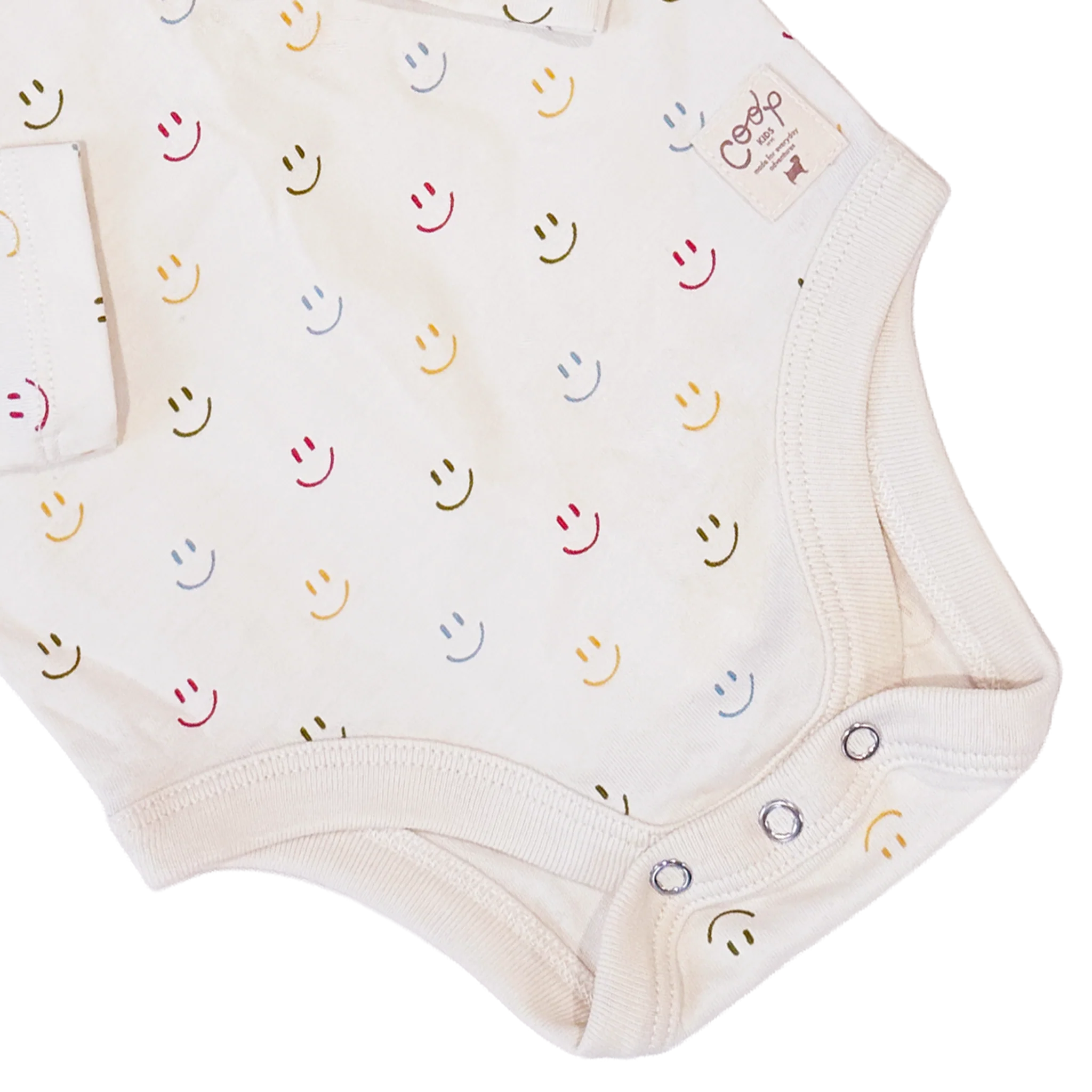 Baby Wonder Bodysuit - Rainbow Smiley - Image 3