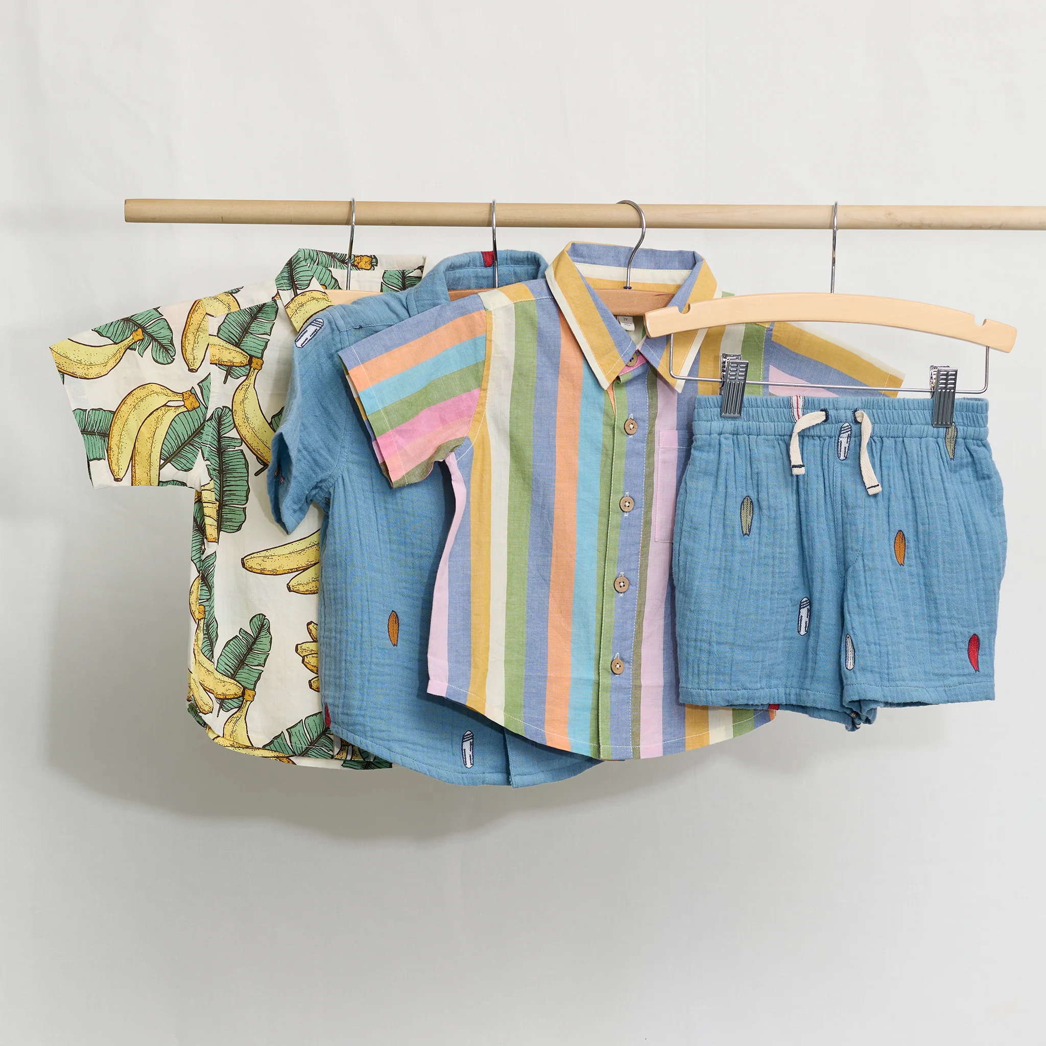 Boys Calvin Short - Surfboard Embroidery - Image 4