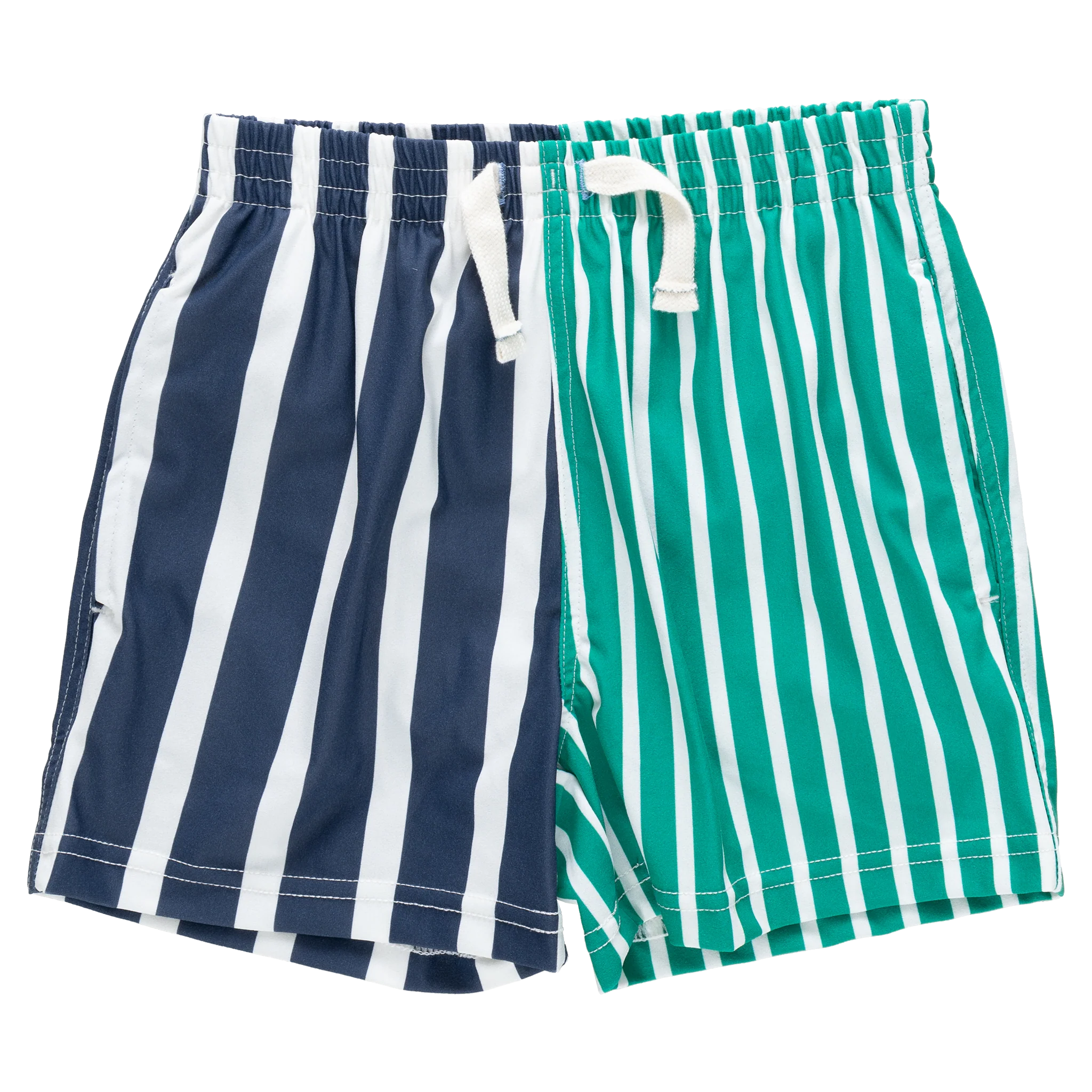 Boys Swim Trunk - Multi Stripe
