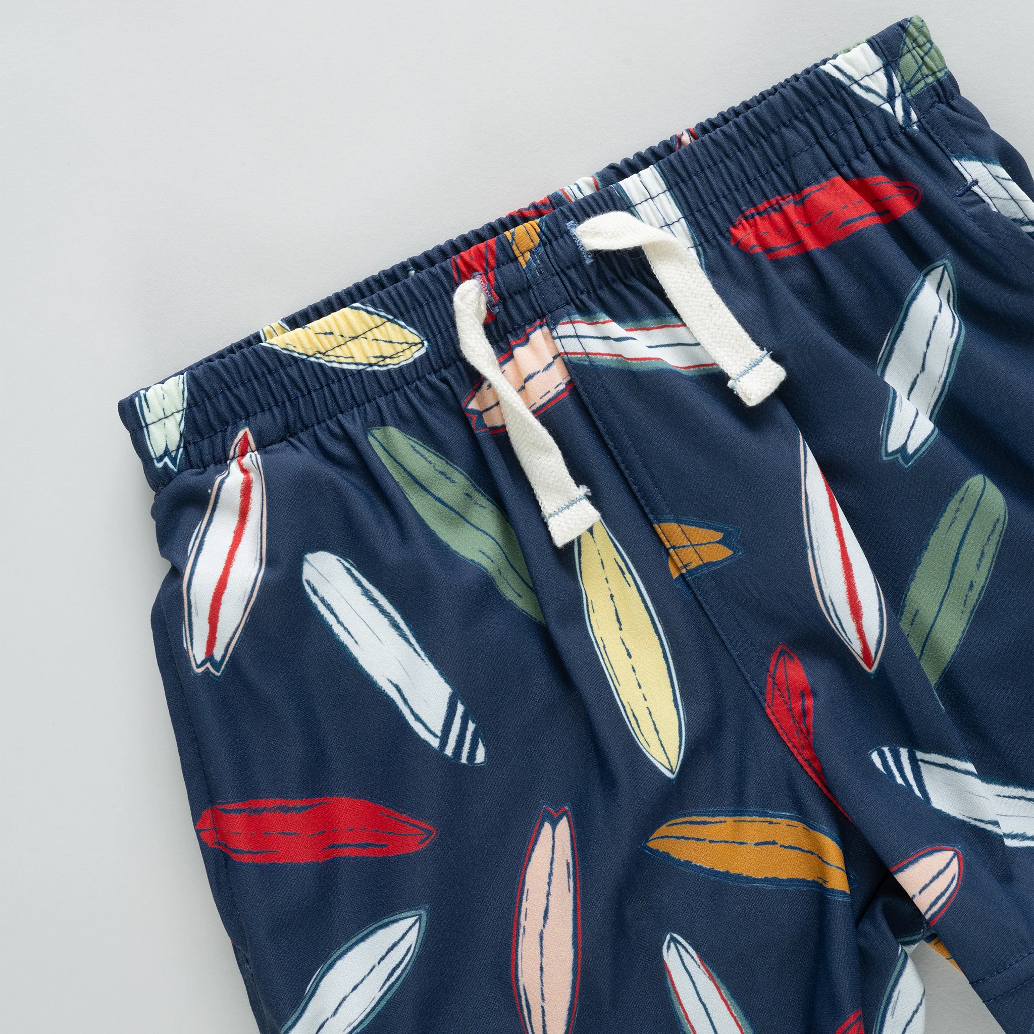 Boys Swim Trunk - Navy Surfboard - Image 2