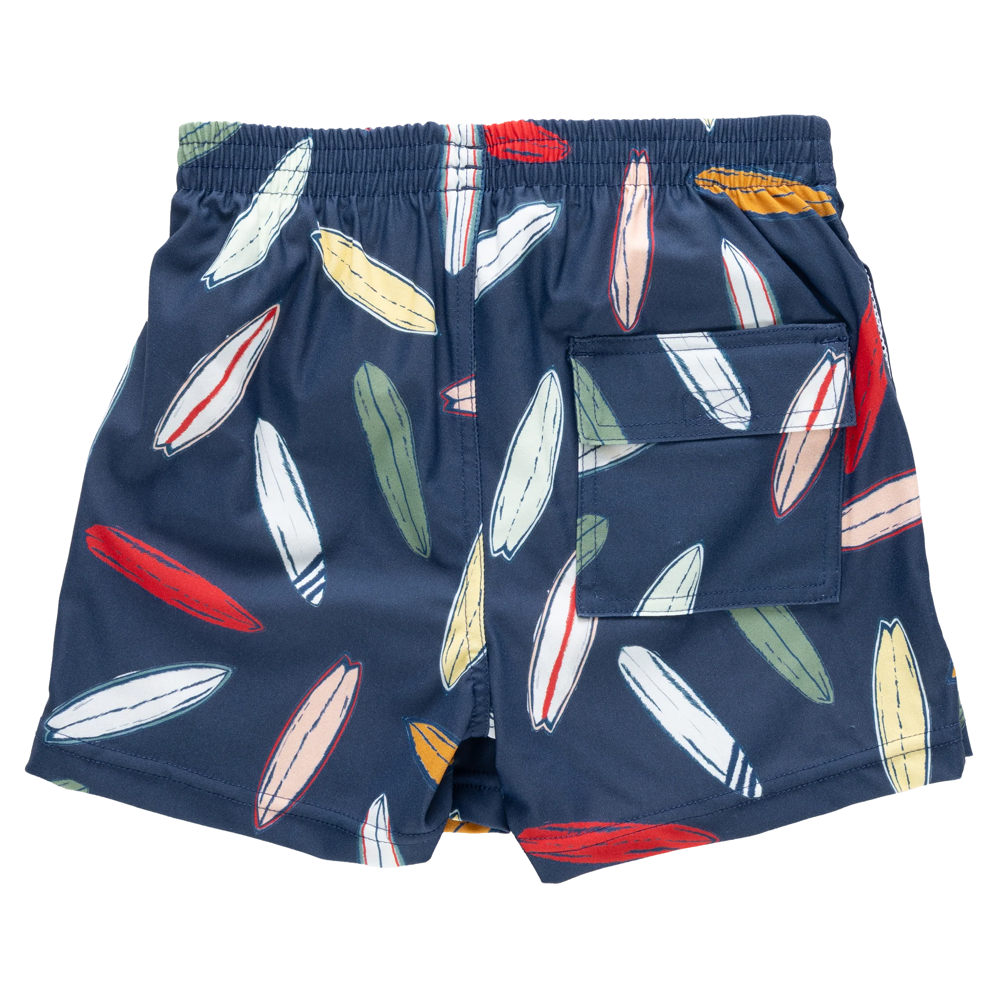 Boys Swim Trunk - Navy Surfboard - Image 4