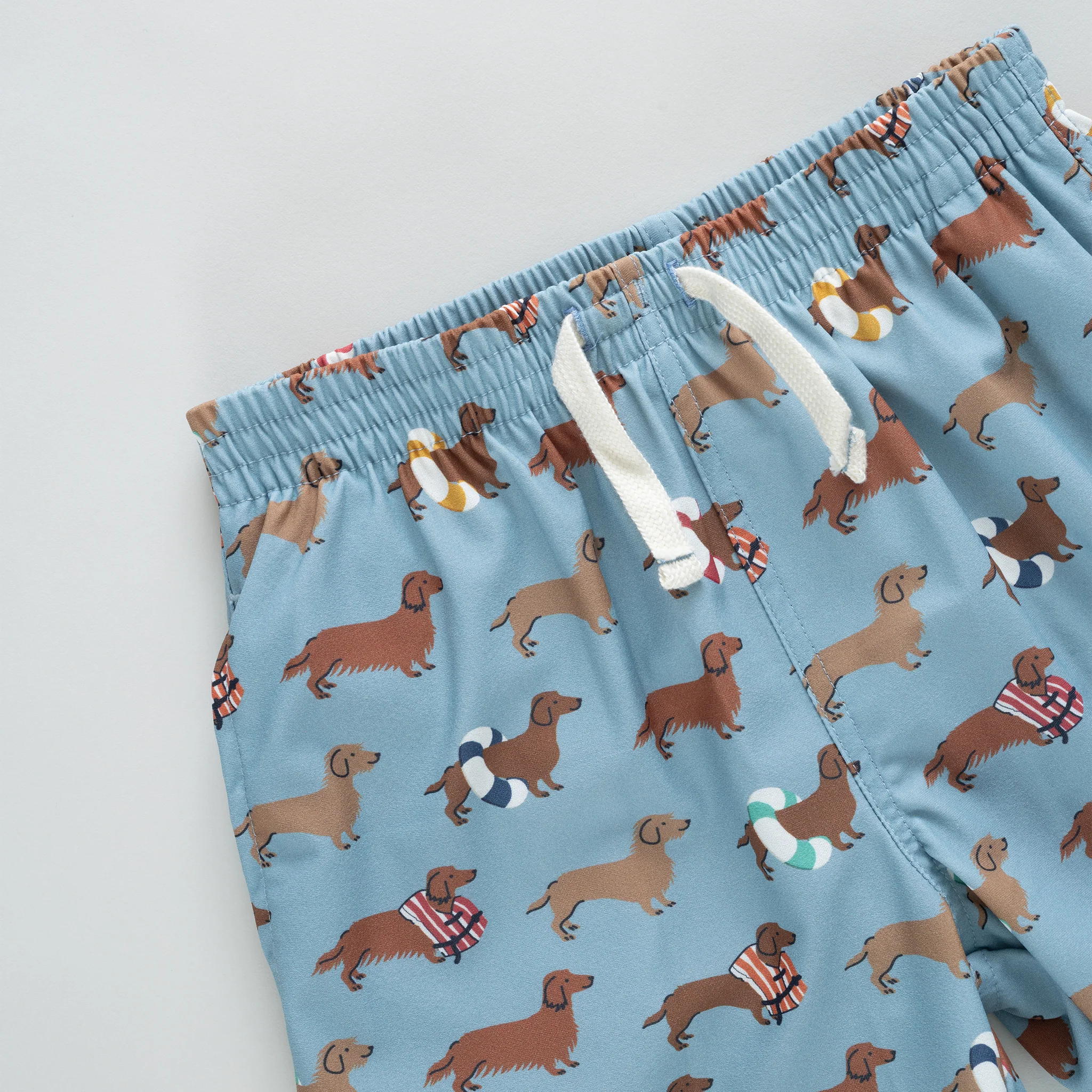 Boys Swim Trunk - Swim Dachshunds - Image 3