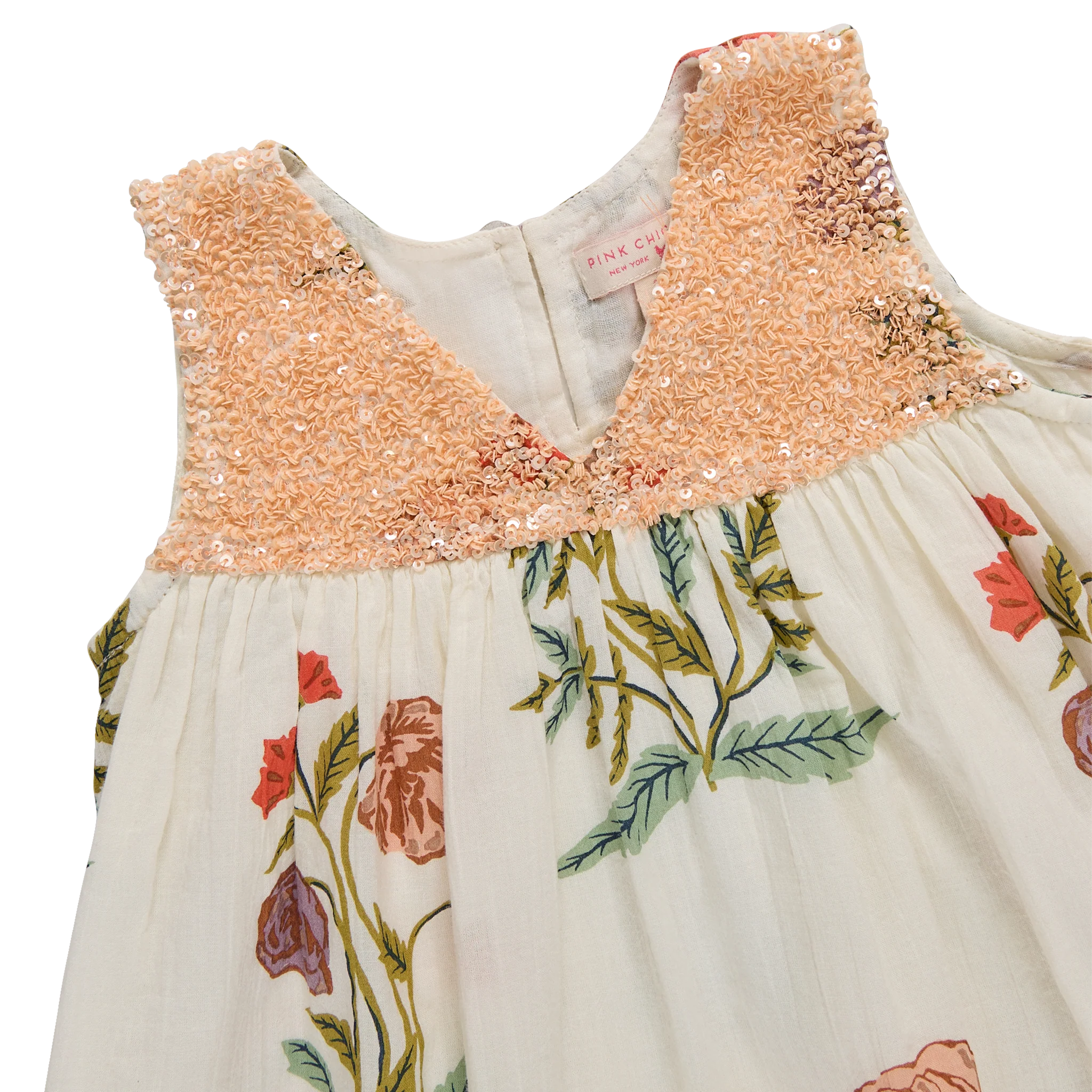 Girls Courtney Dress - Rosewick Poppy - Image 3