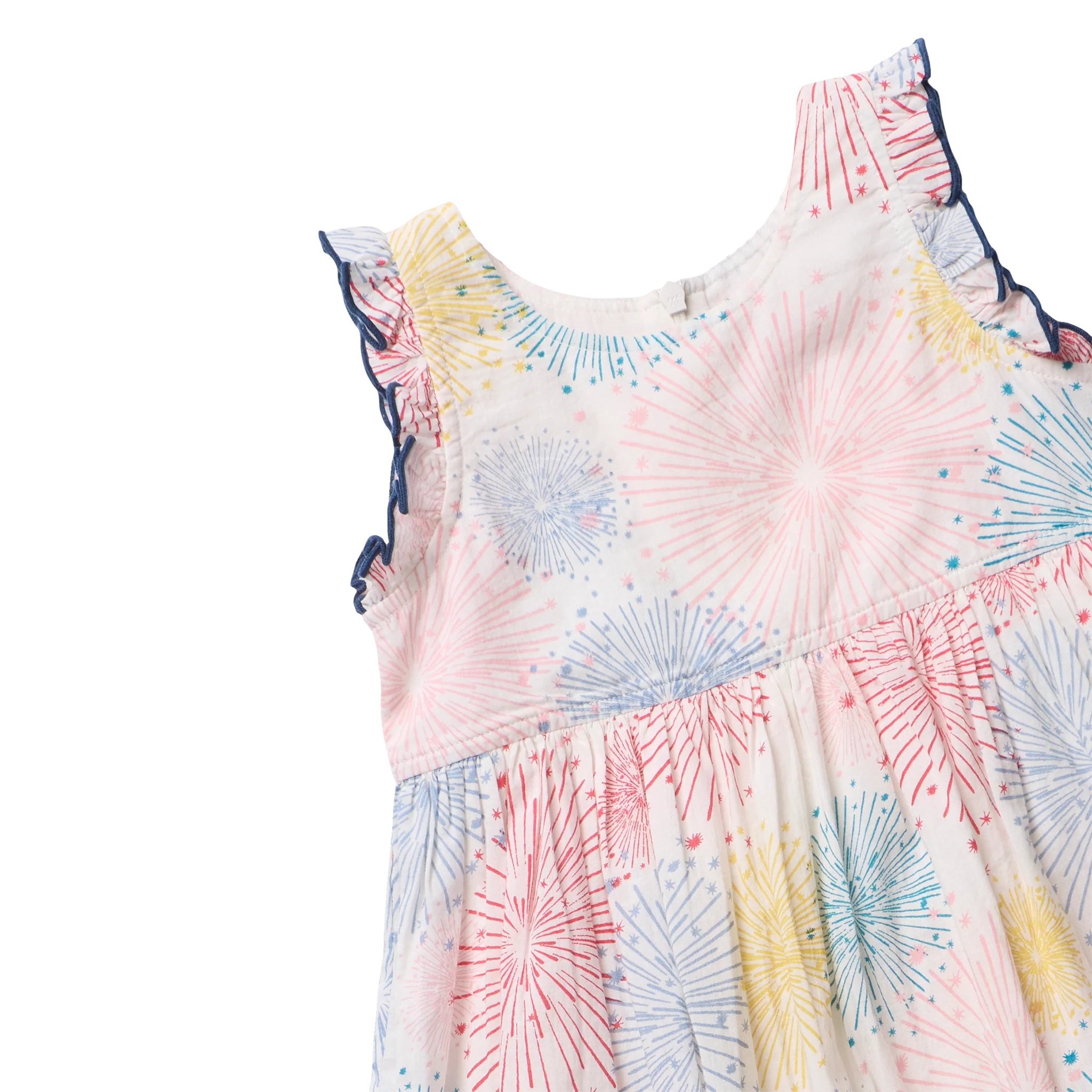 Girls Kelsey Dress - Fireworks - Image 3