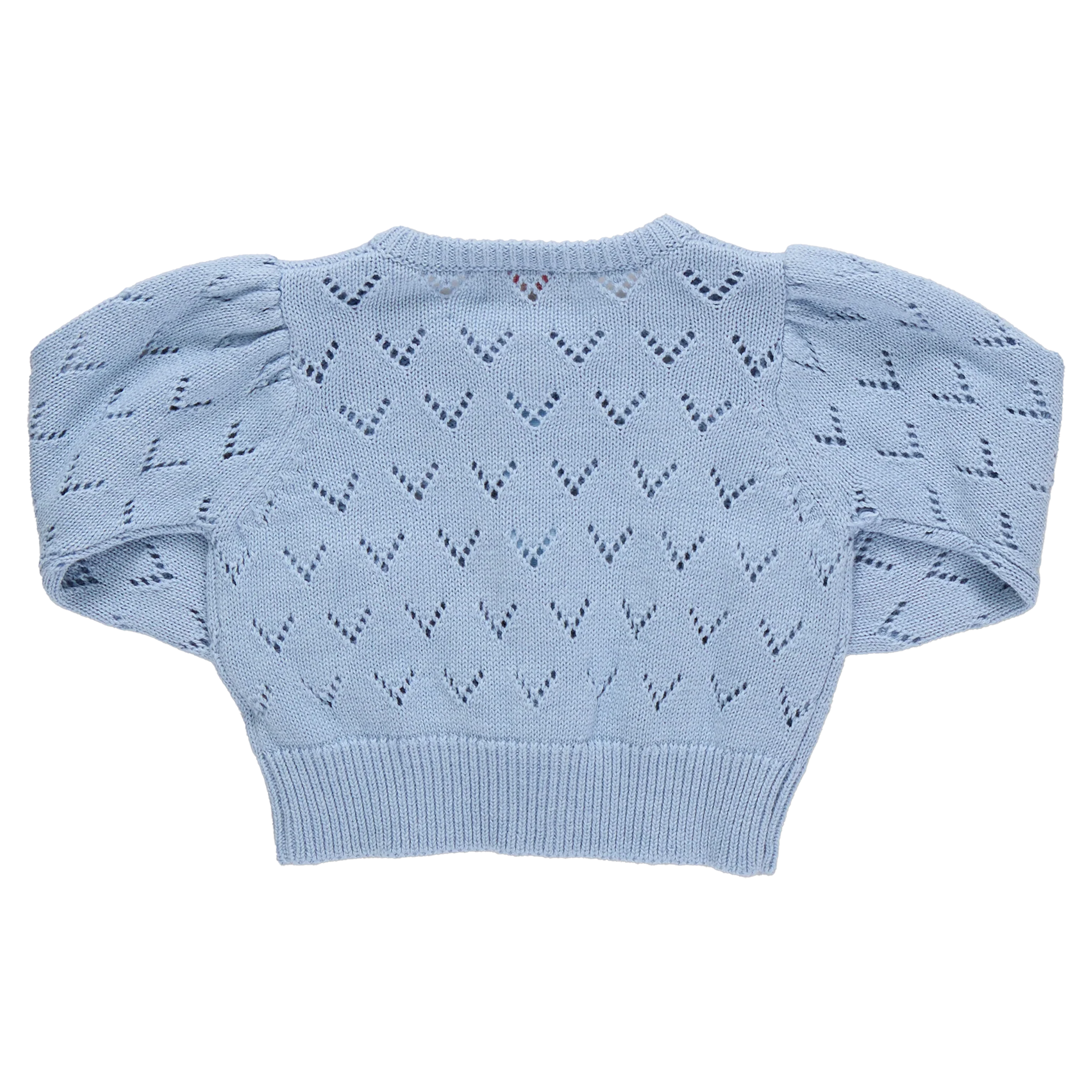 Girls Sadie Sweater - Light Blue - Image 3