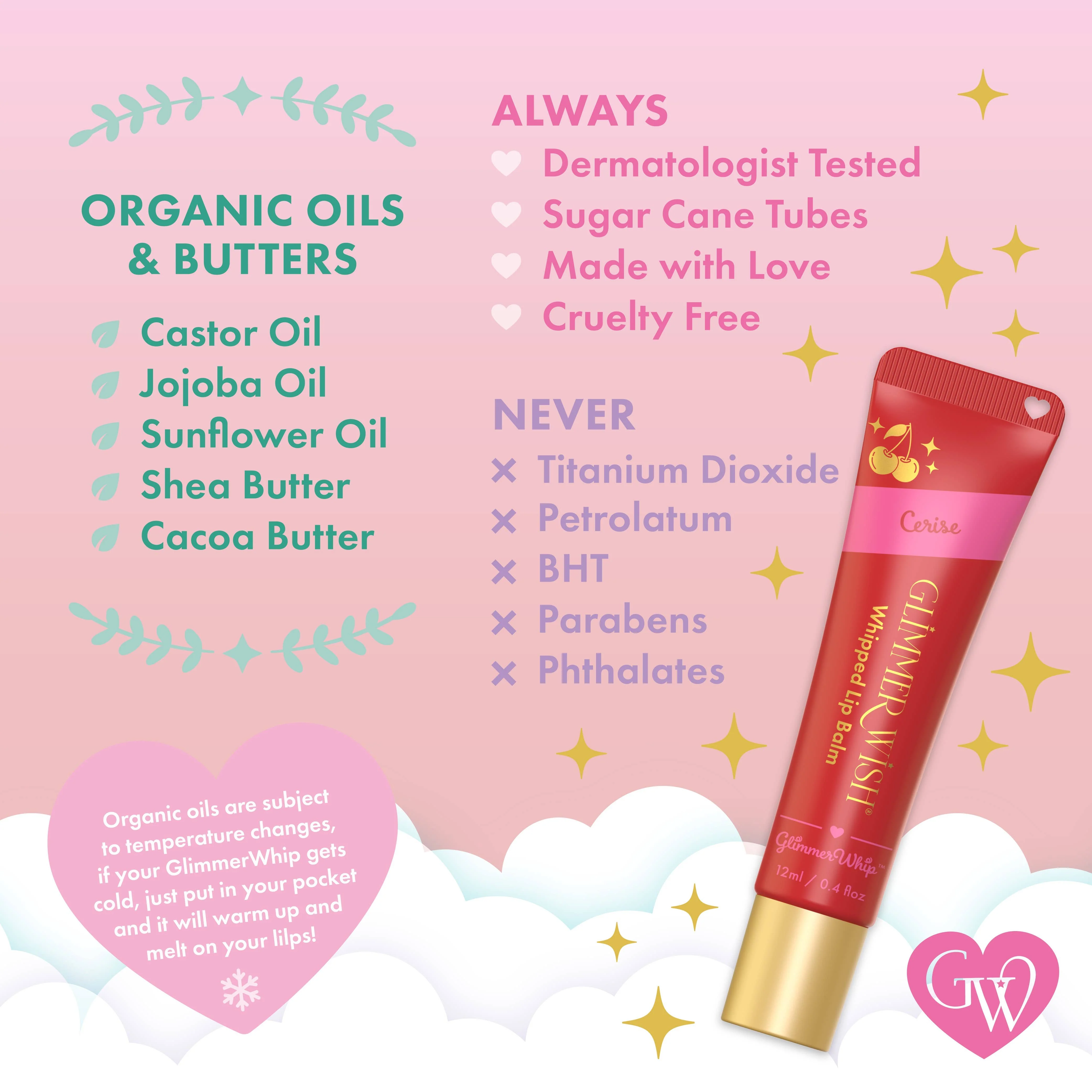Glimmer Whip - Whipped Lip Balm: Birthday Cake - Image 13