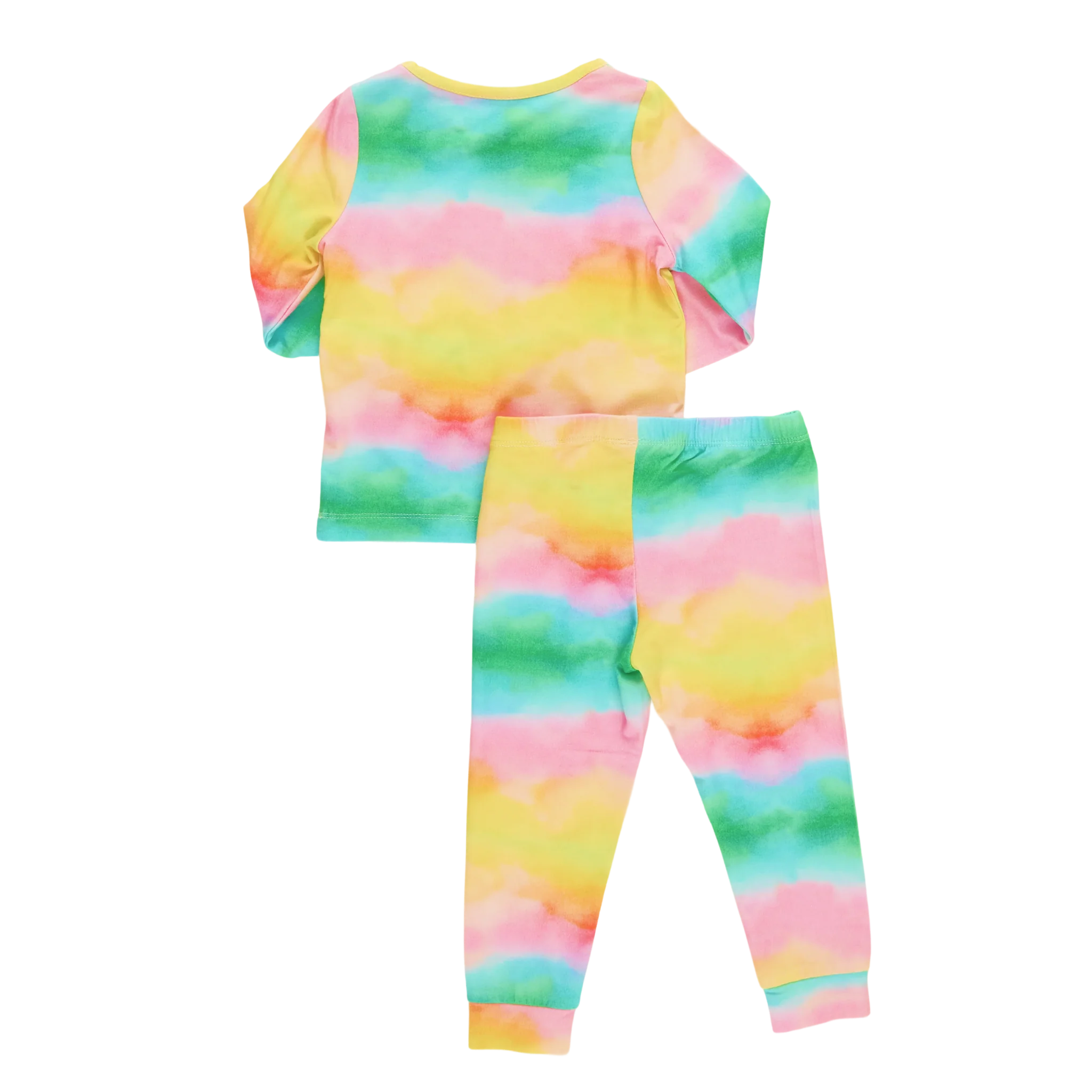 Kids Bamboo PJ Set - Tie Dye - Image 8