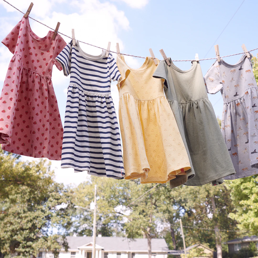 Sunny Dress - Navy Stripe - Image 3