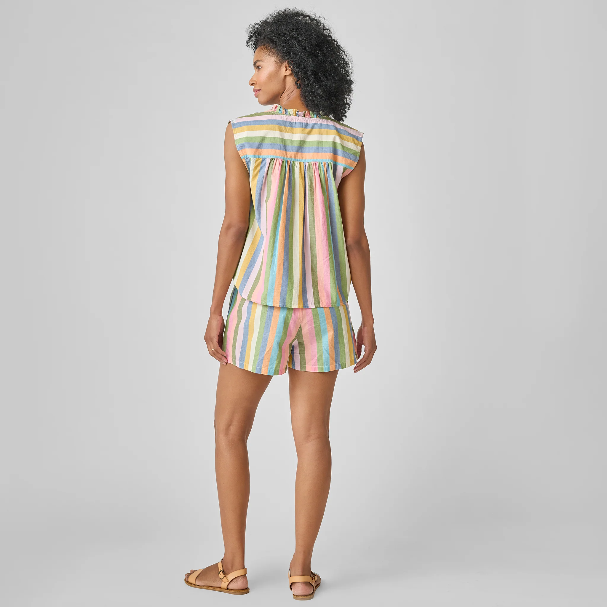 Womens Misha Top - Parade Stripe - Image 3